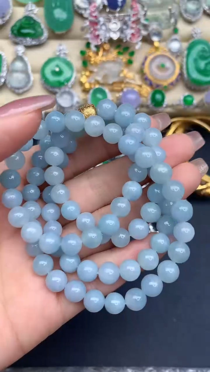 颈饰未镶嵌翡翠143-中国好珍宝