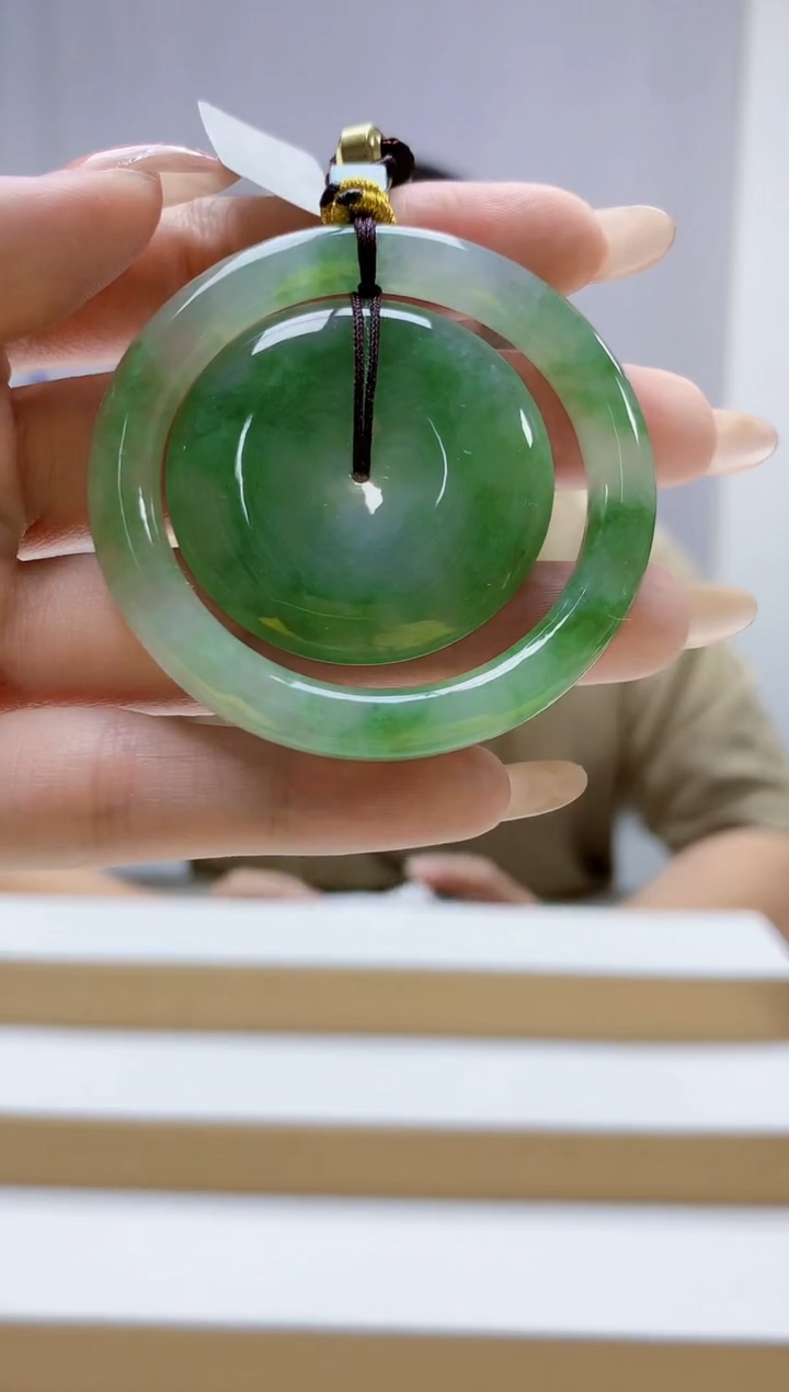 未镶嵌定制翡翠5167jw-毛货挂件68