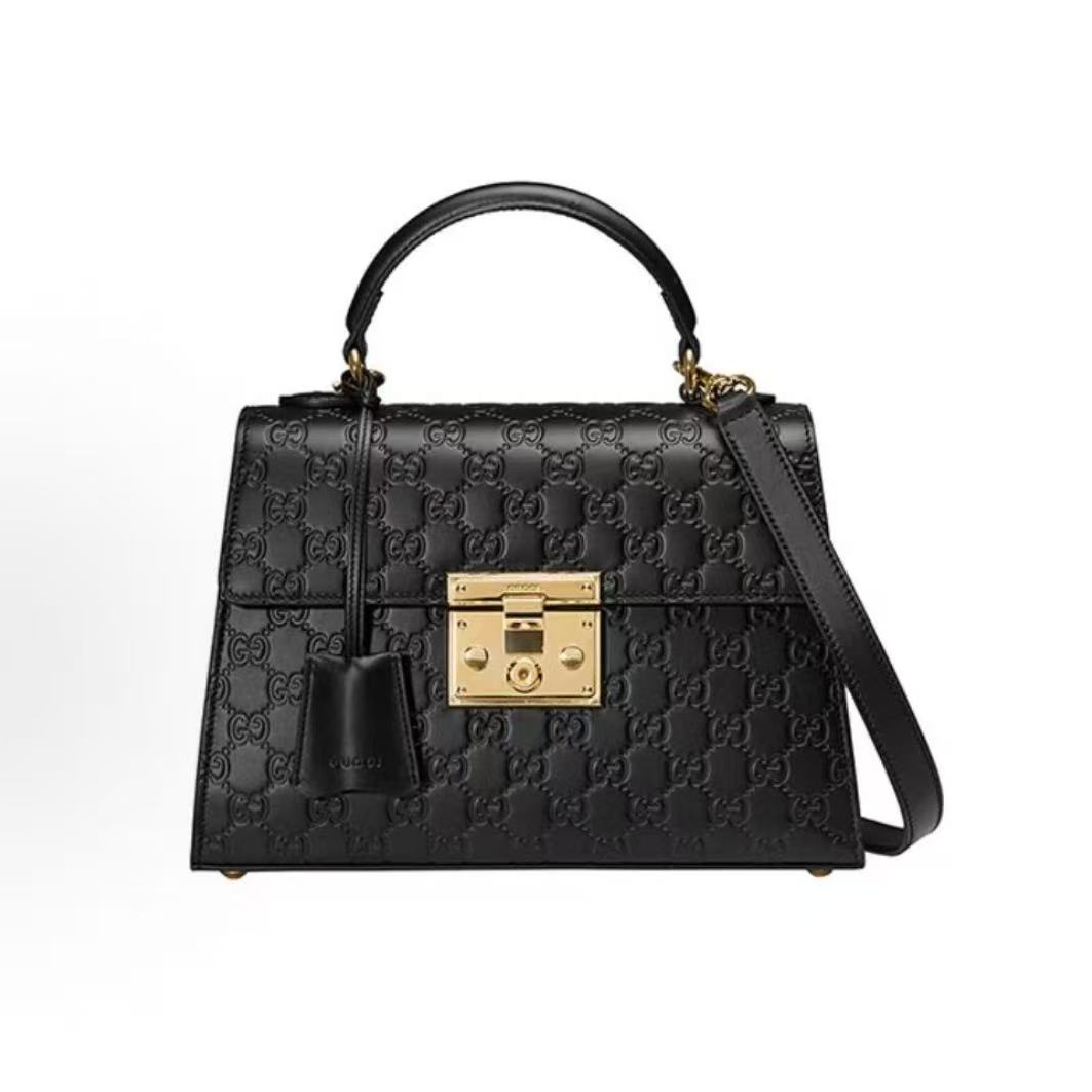 99新 GUCCI/古驰 曼曼专属 古驰黑月光宝盒单肩包 THHZ5389
