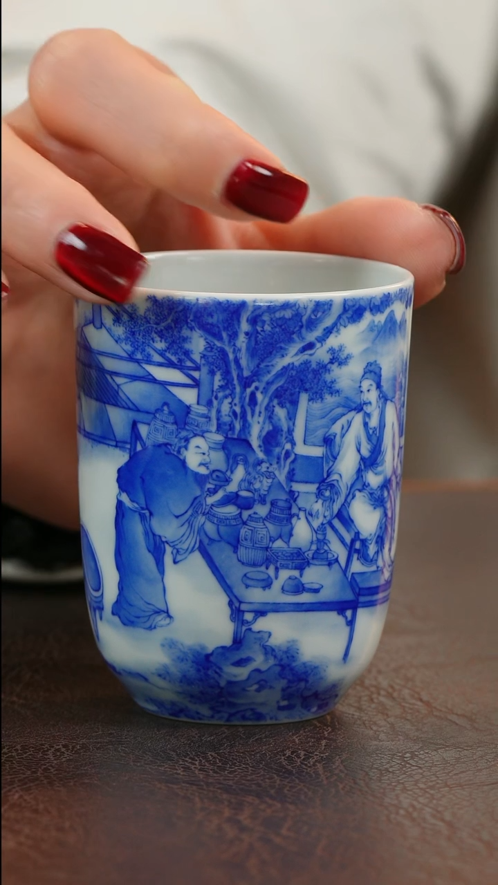 【闪购商品】青山赋玩古图主人杯