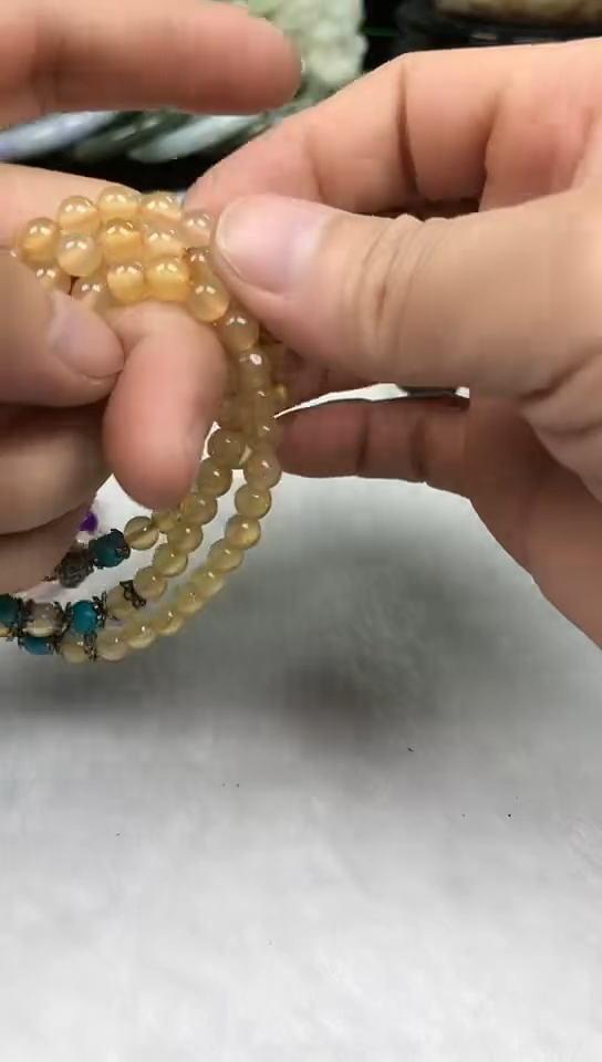 【闪购商品】玛瑙/玉髓手链未镶嵌三圈