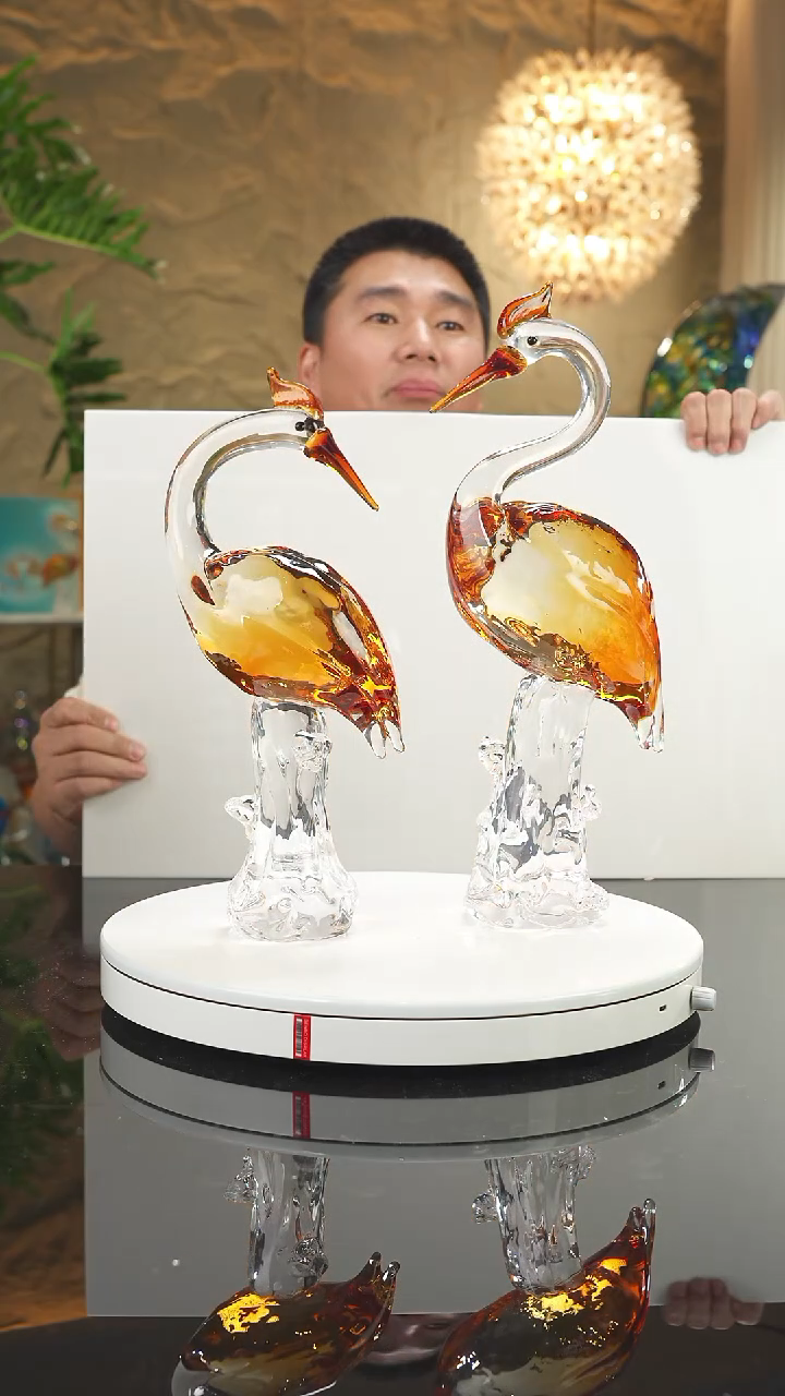 【闪购商品】摆件设计款鹤摆件一对