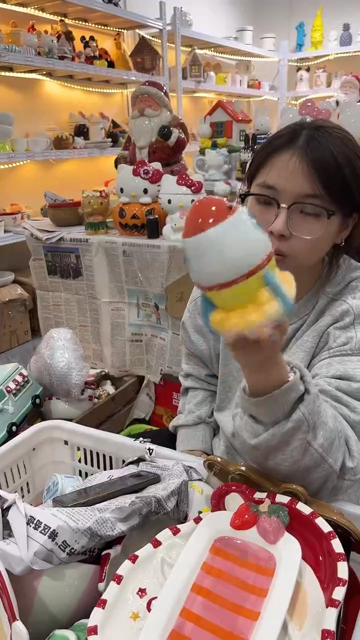 手工艺品琉璃满28包邮 微瑕陶瓷不退不换