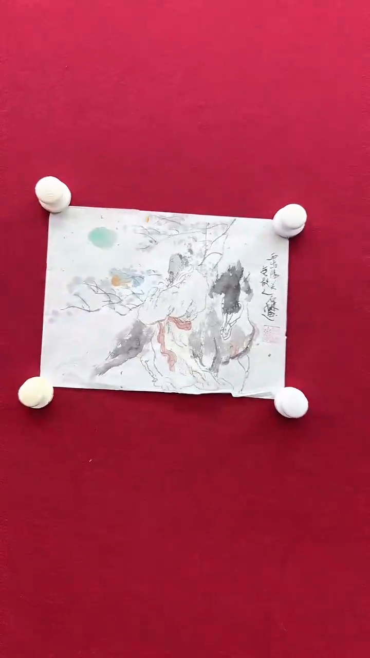 【闪购商品】国画L-石老师绘画作品