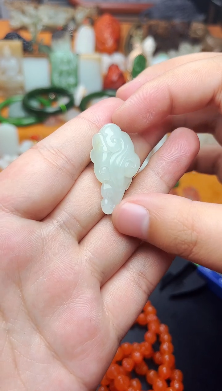 【闪购商品】和田玉颈饰未镶嵌如意01