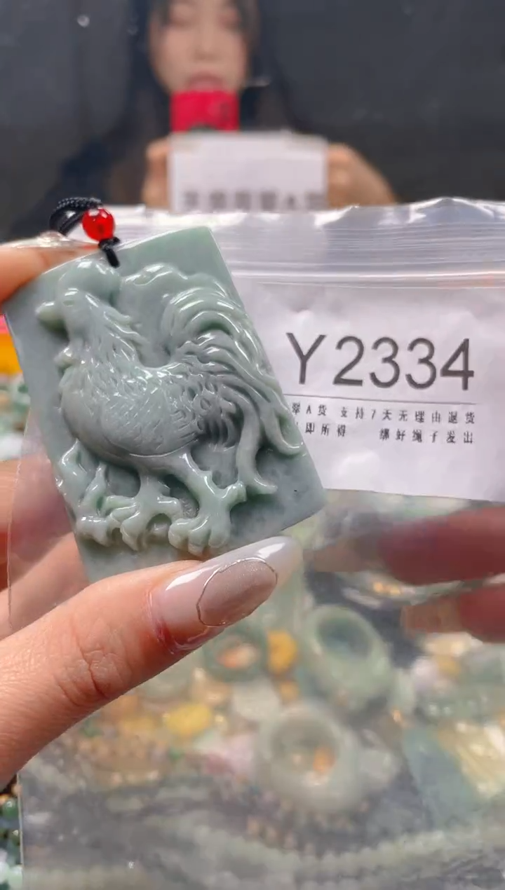 【闪购商品】翡翠颈饰未镶嵌/Y/翡翠A货一图一物