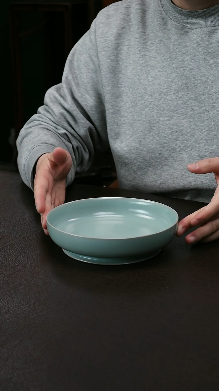 【闪购商品】其他汝官窑大圆洗25