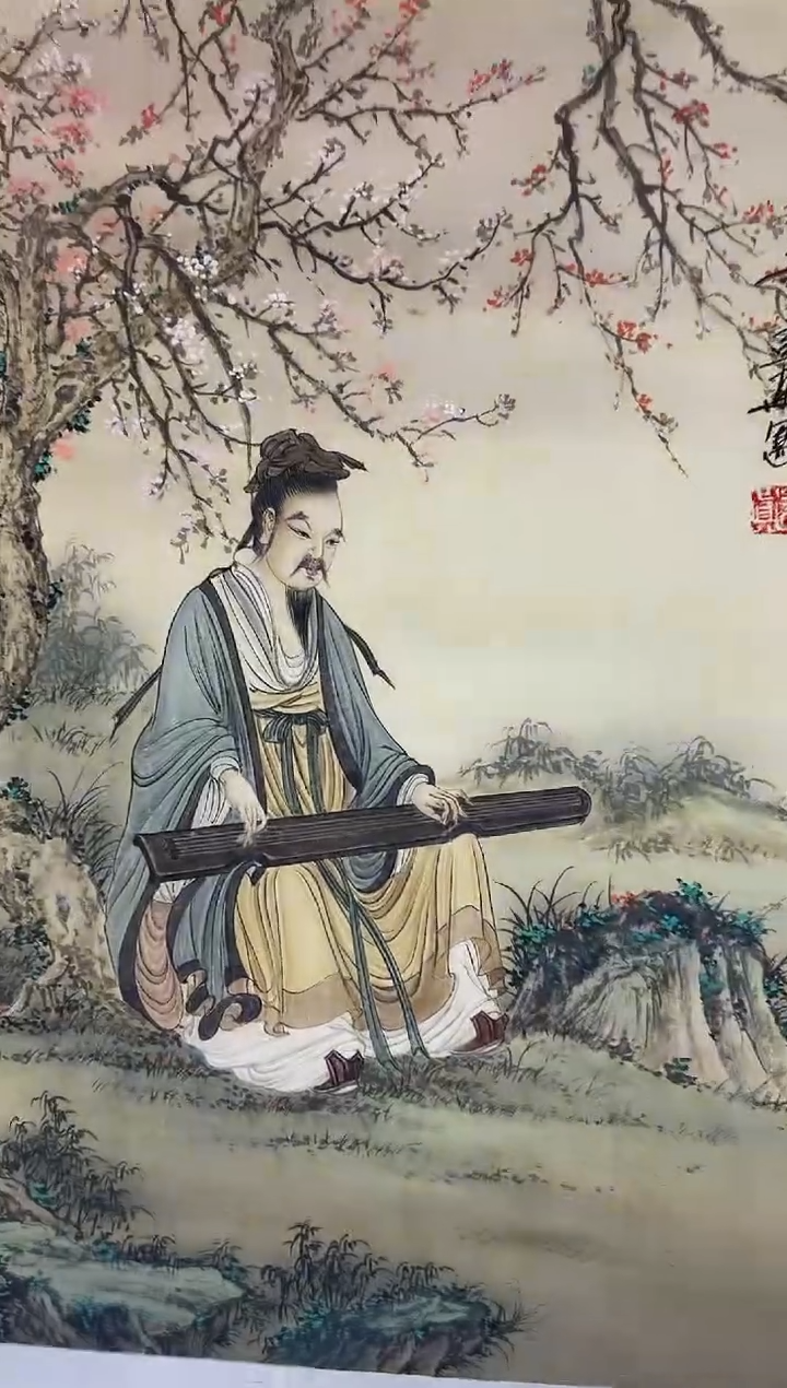 国画周建真老师绘画作品（带印屏湖社书）26-43