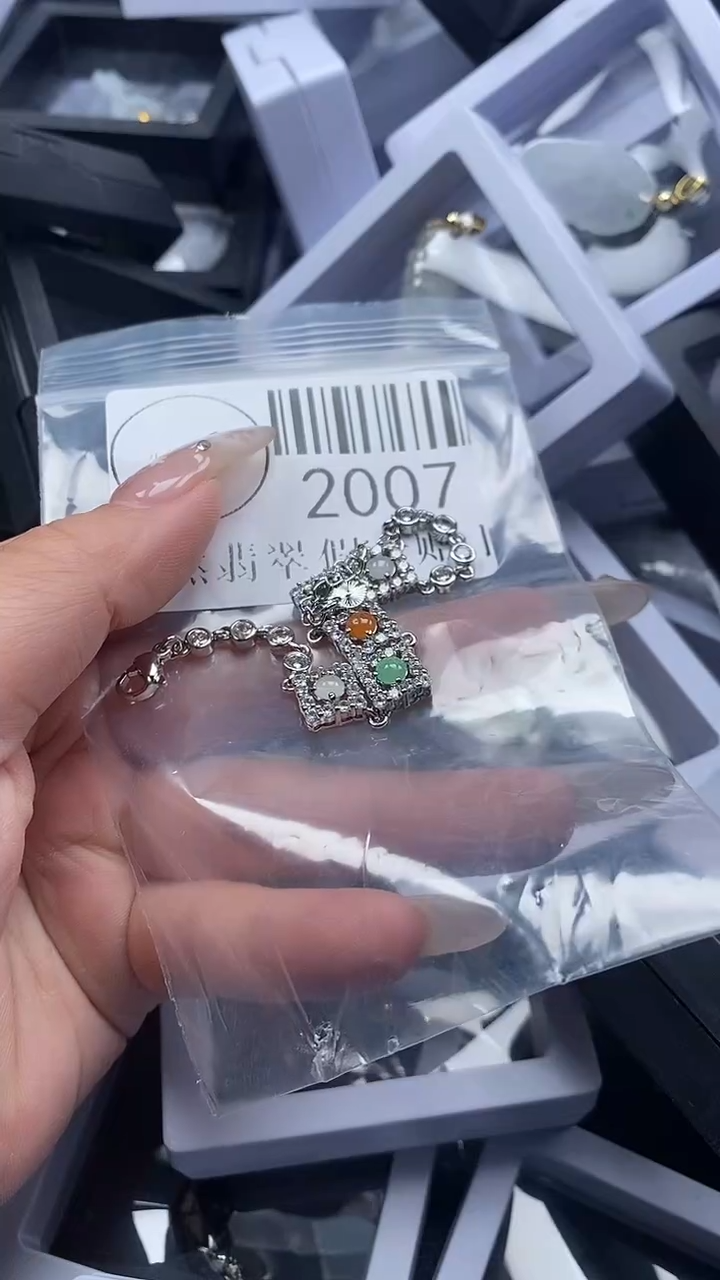 颈饰未镶嵌翡翠2007