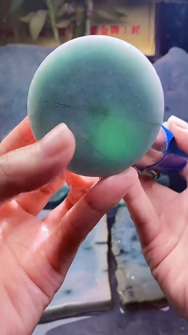 未镶嵌挂件翡翠小雨126