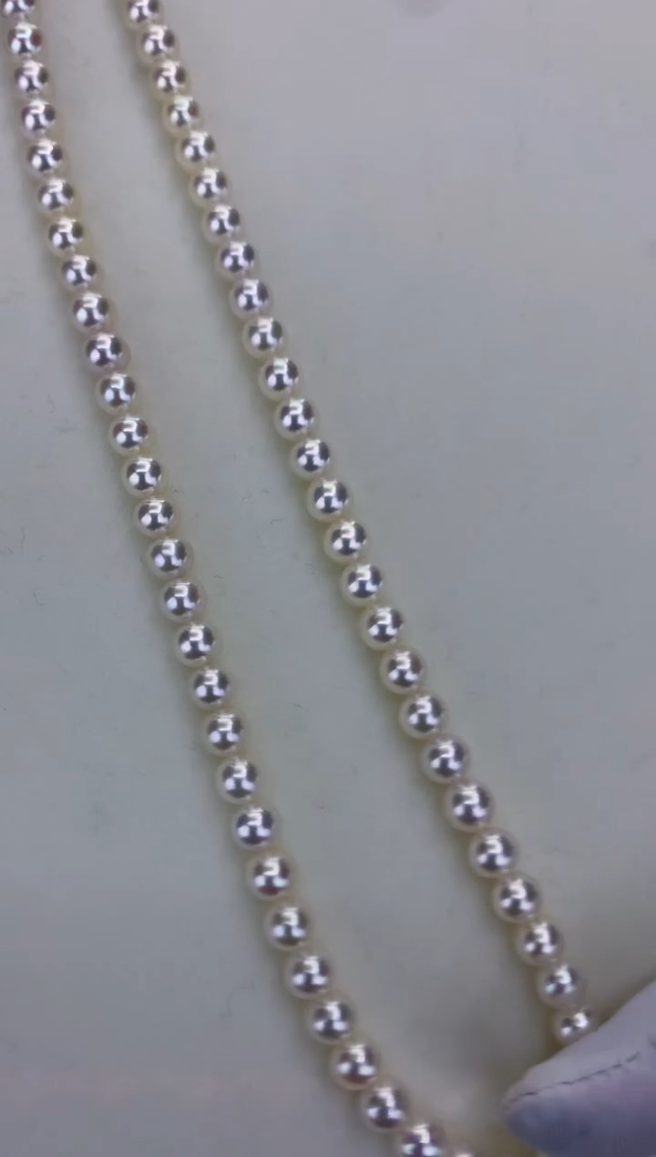 未镶嵌GD海水珍珠 GD066 串链带大证 5.5-6