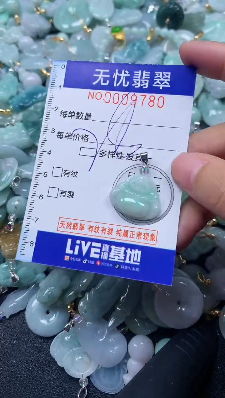 颈饰未镶嵌翡翠9780