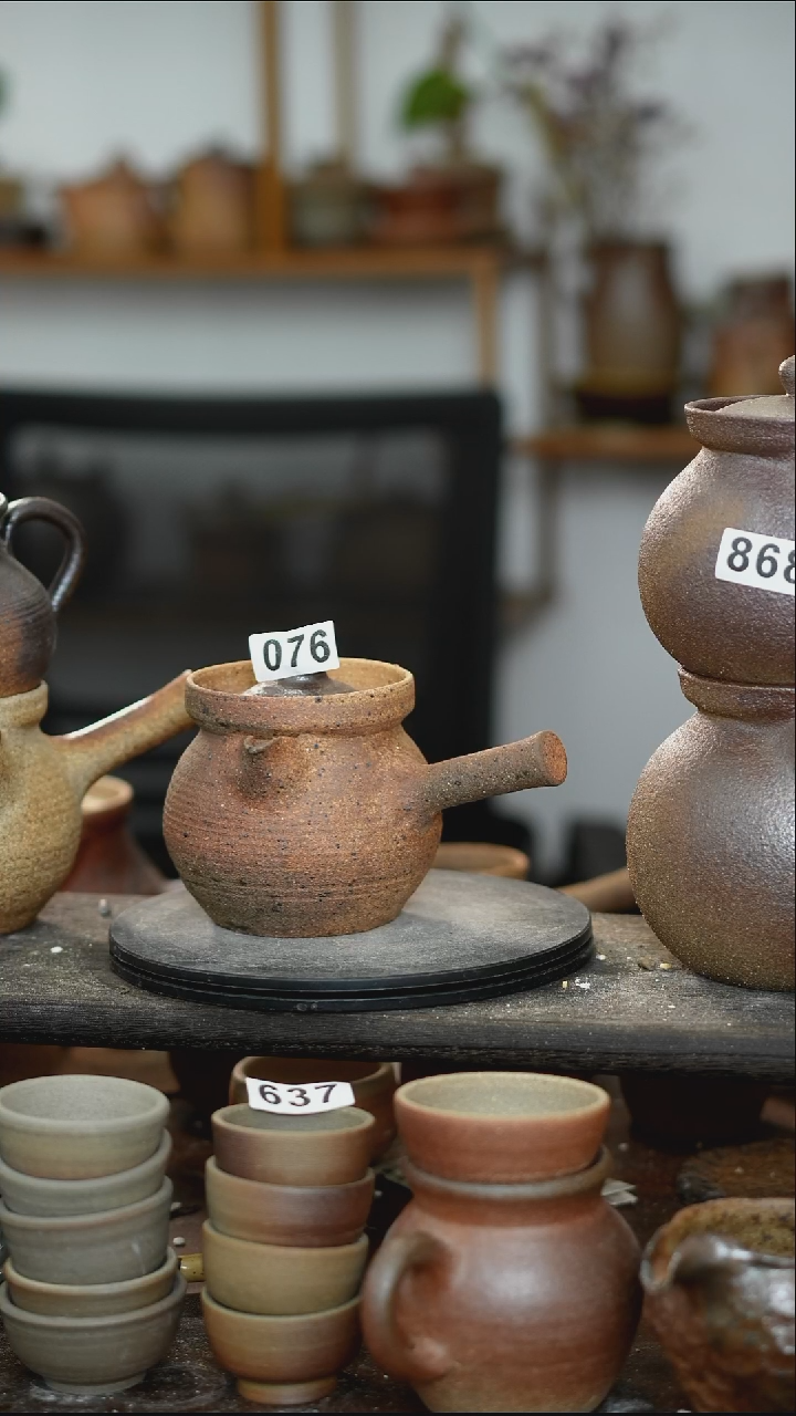 云*轩微瑕500ml带盖烤茶壶076