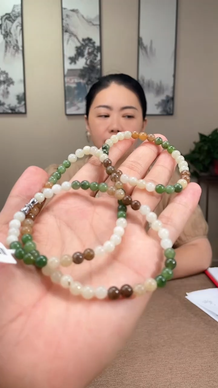 和田玉未镶嵌颈饰多样性拍一发一090088