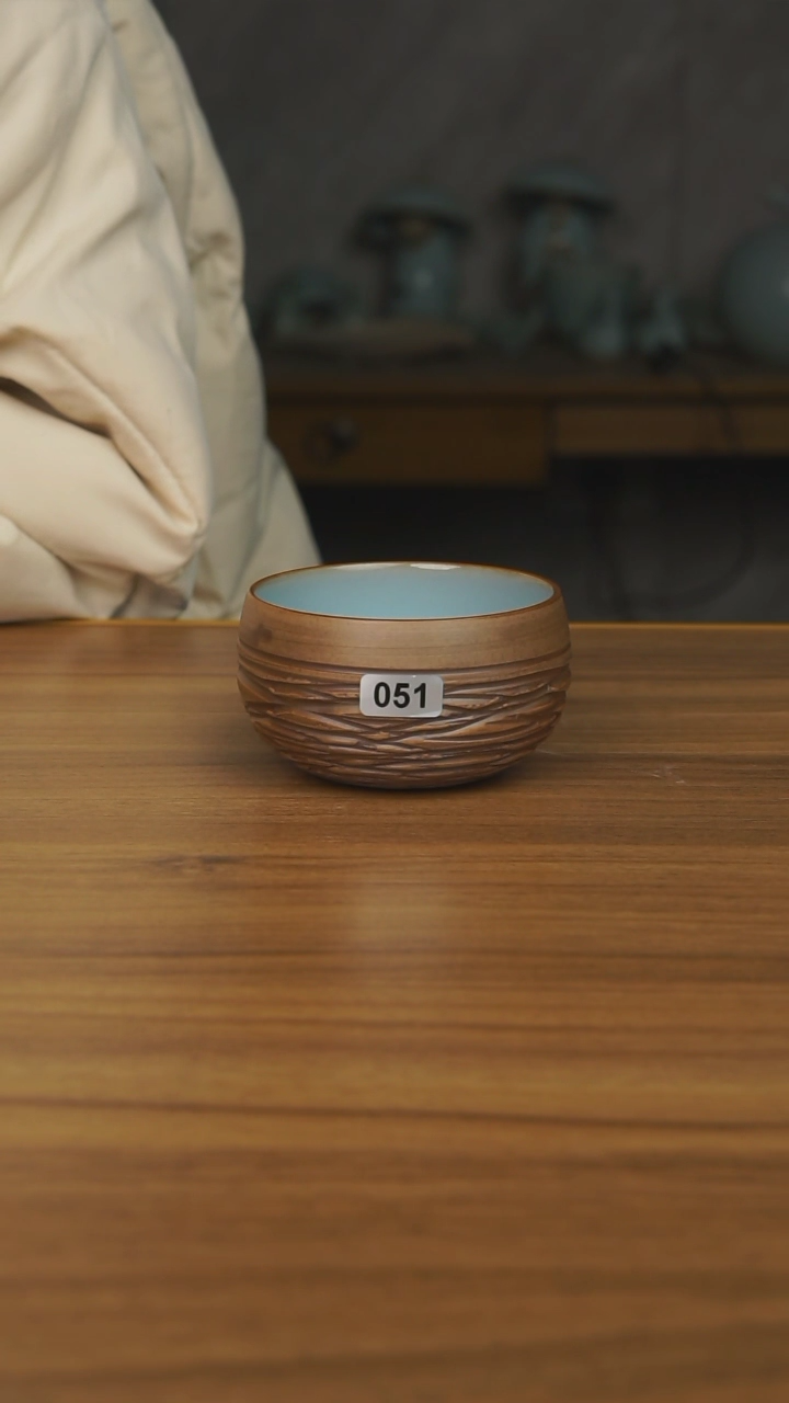 【闪购商品】杯051号重工禅定杯不开片微瑕