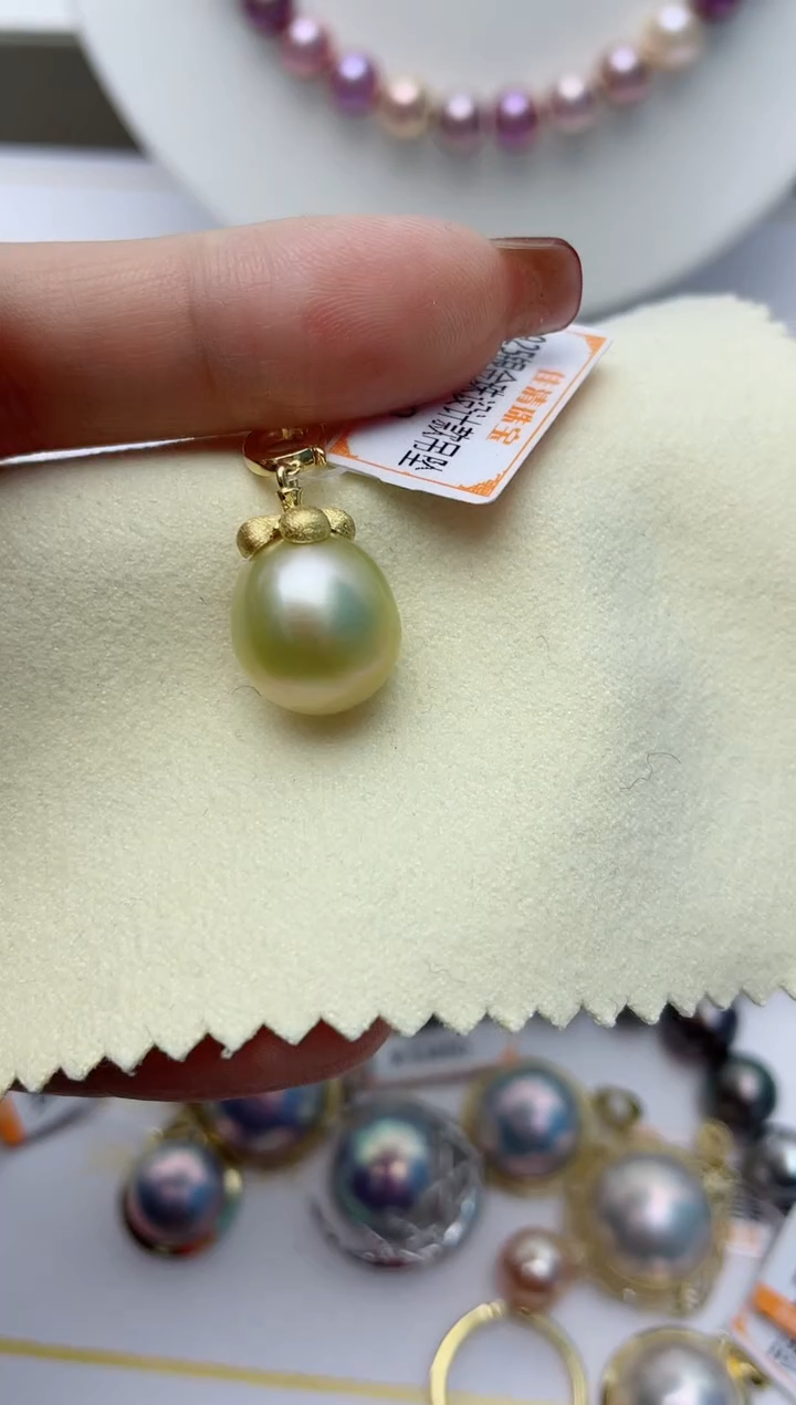 【闪购商品】海水珍珠颈饰银S925镶嵌W44