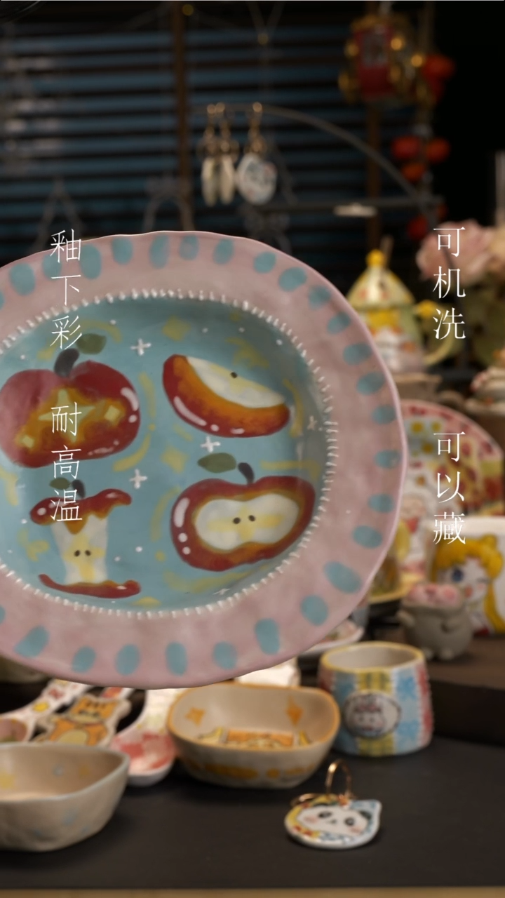 【闪购商品】【原创设计】景德镇手绘陶瓷