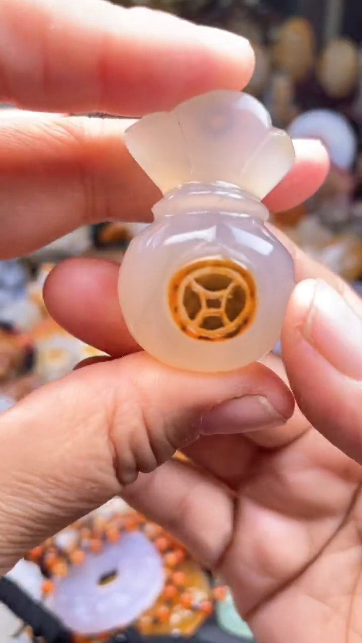 【闪购商品】玛瑙/玉髓颈饰未镶嵌AA