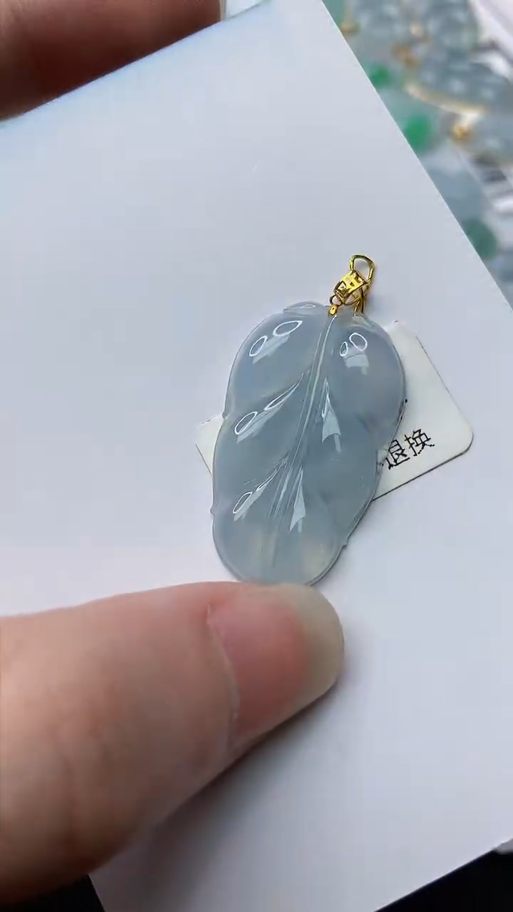 【闪购商品】翡翠颈饰18K金镶嵌69..........