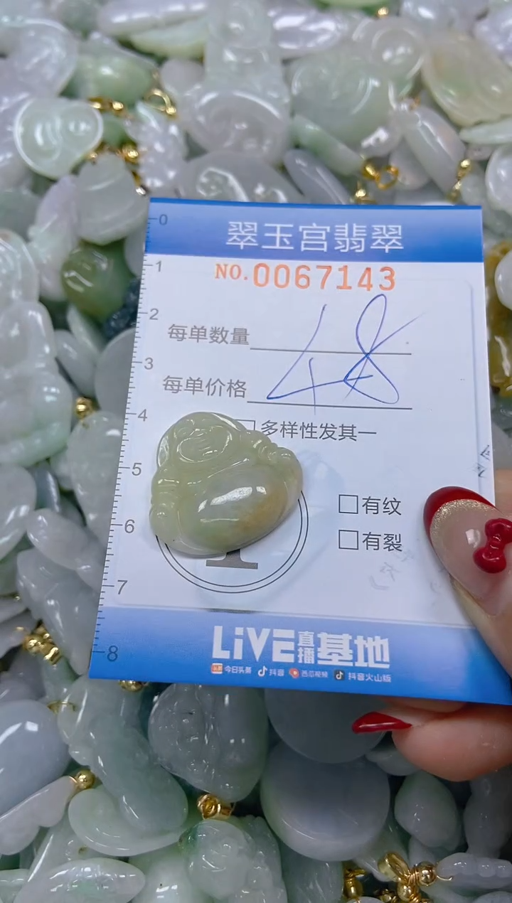 【闪购商品】翡翠颈饰未镶嵌闪购0067143