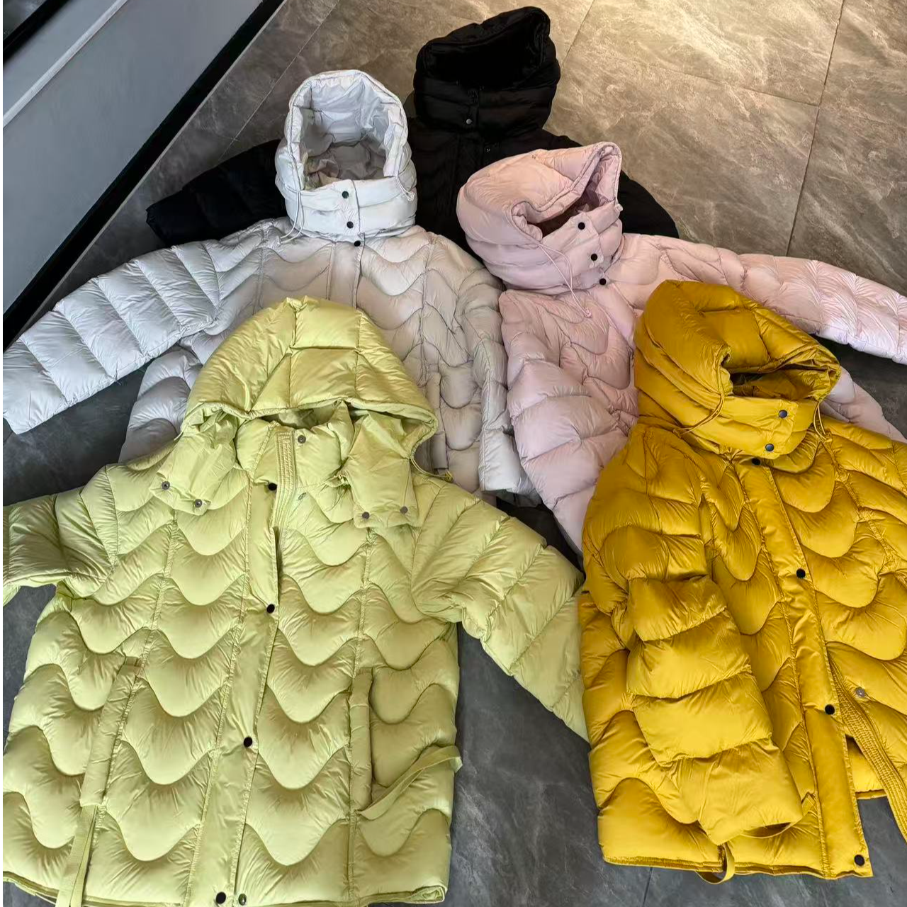 【泡芙小姐 高品质新标90白鸭绒羽绒服】超级精致！里外同工同料！