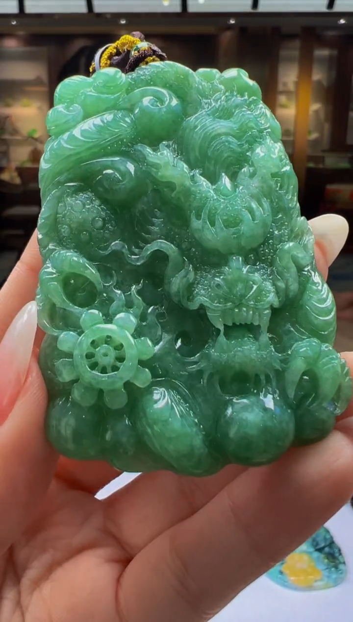 【闪购商品】定制翡翠未镶嵌Q2025-3-11-53