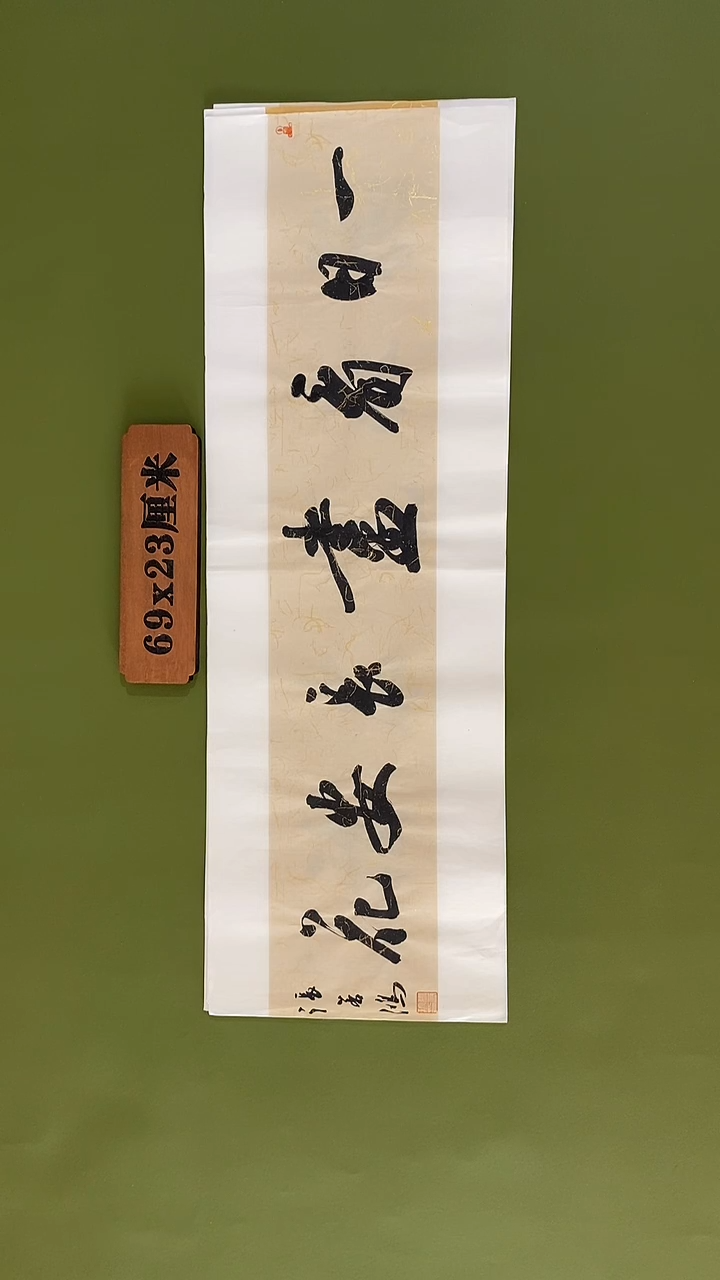 书法书法 张若鸿 尺寸69cm*23cm