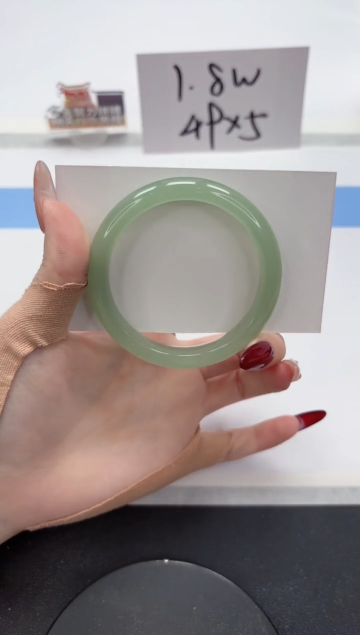 【闪购商品】石英质玉手镯未镶嵌A318-55.1