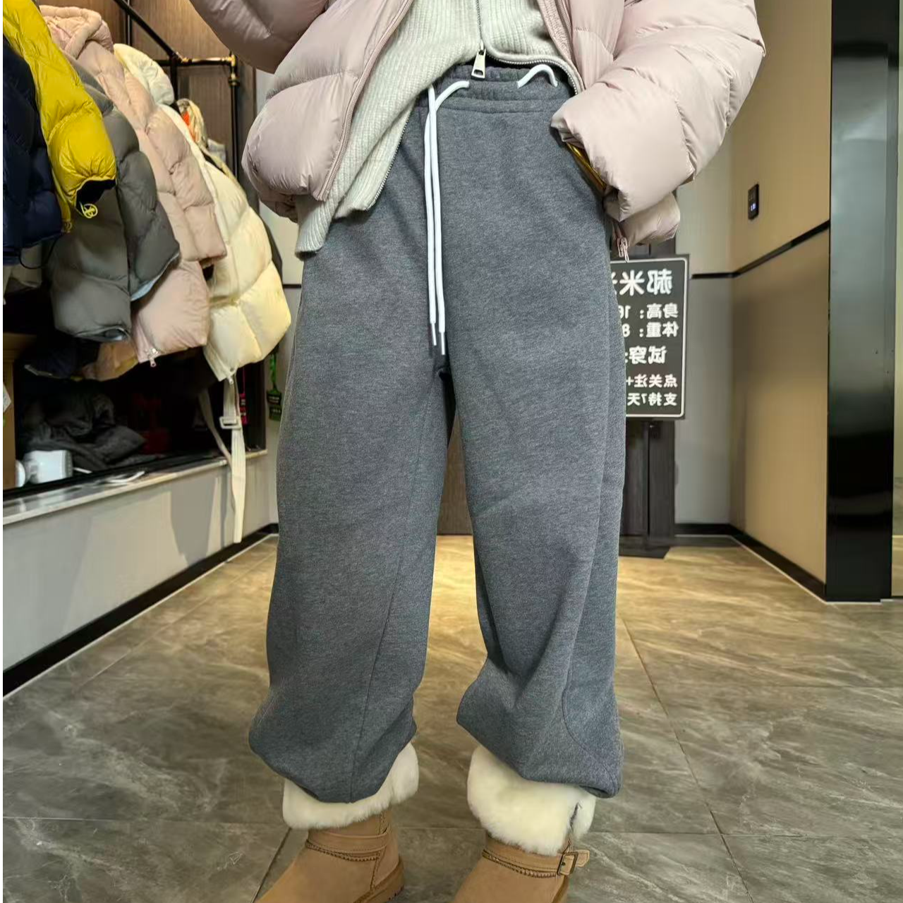 【糖果卫裤 超级加厚】 裤型超绝！颜色巨好看～紫色超级推荐！