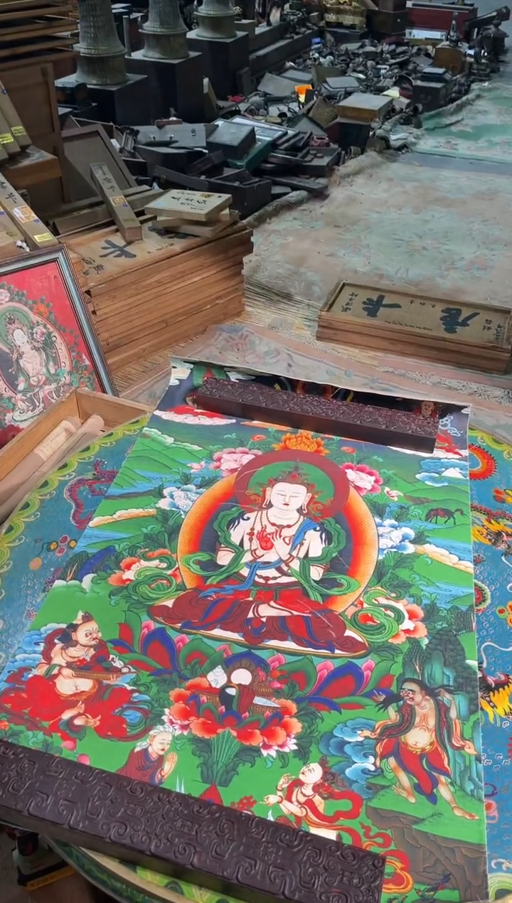 卷轴画卷轴画旭旭的唐卡