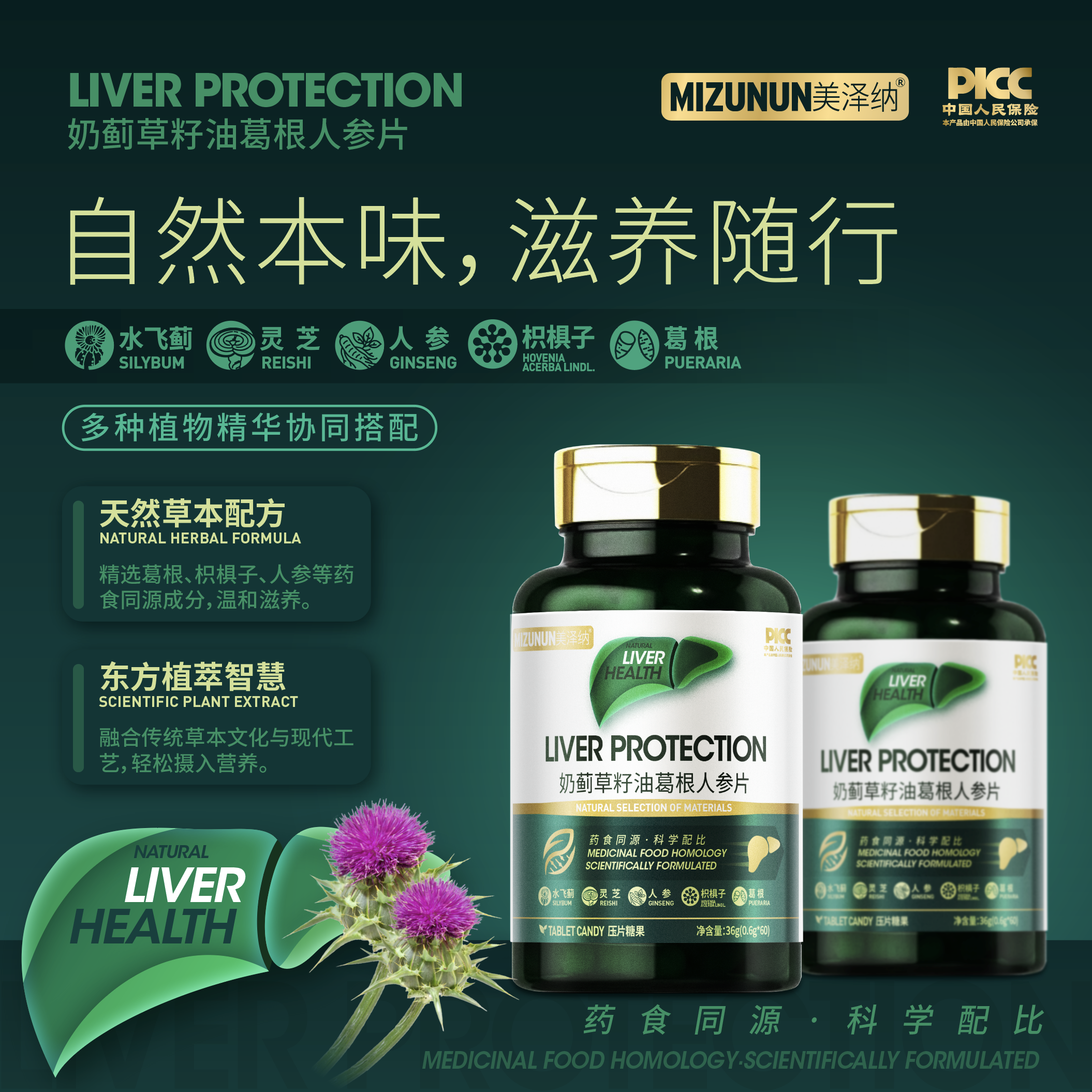 奶蓟草籽油葛根人参片糖果WX