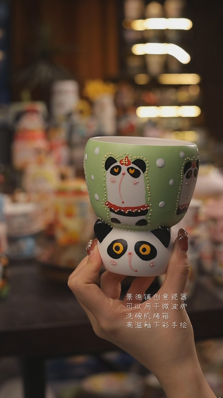 景德镇釉下彩绘设计师款式陶瓷