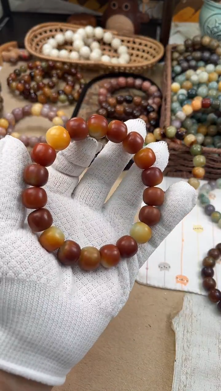 手串菩提根/象牙果a694卡14 干磨孔一般