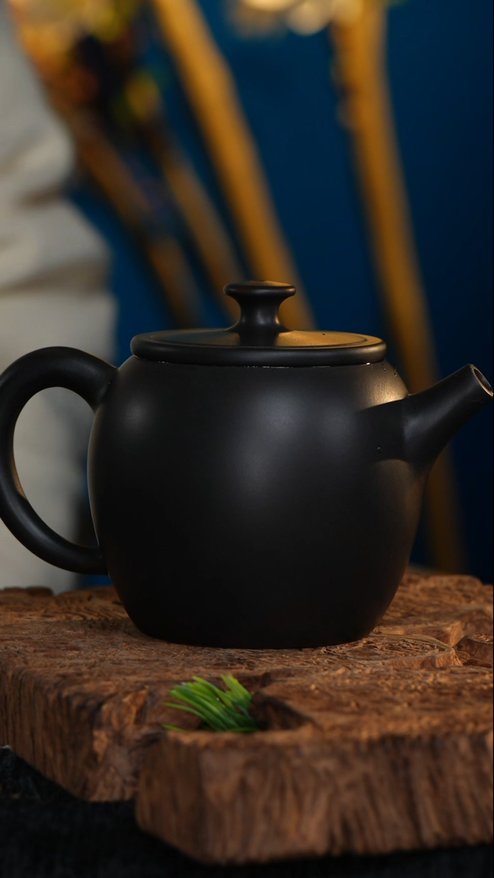 【闪购商品】【761】还原烧素胎木兰壶