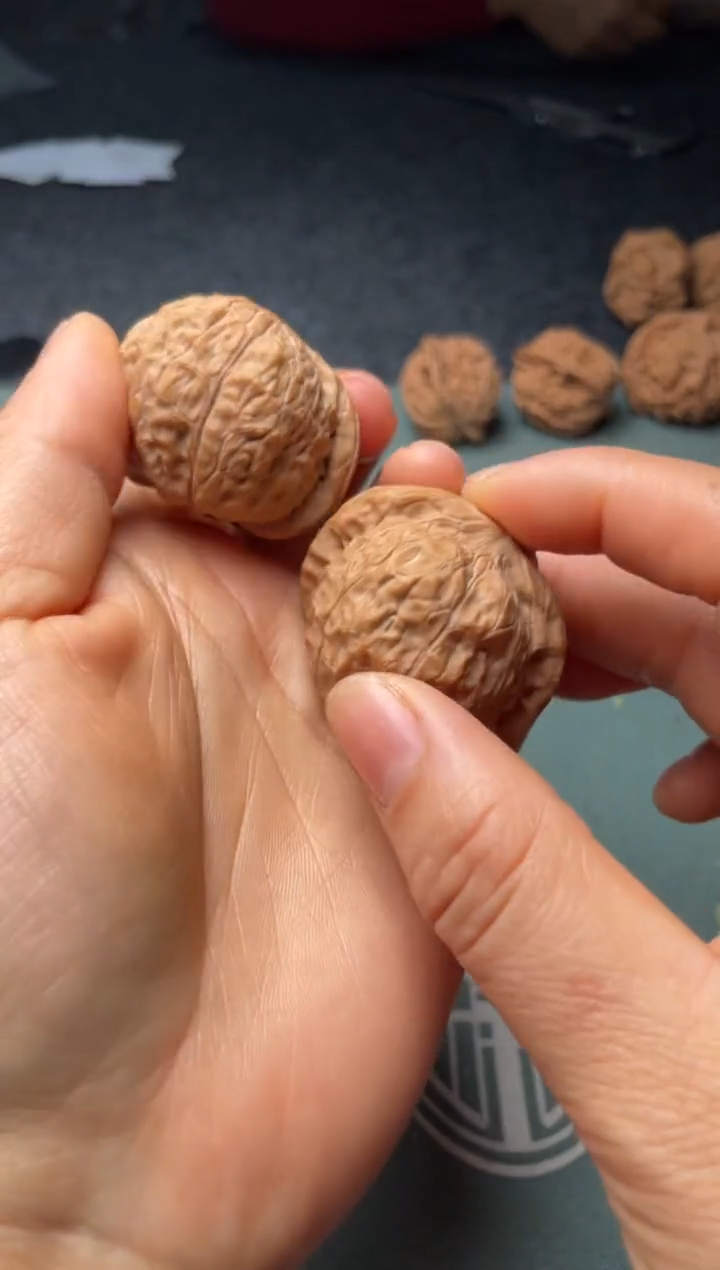 把件文玩核桃w377 南瓜墩 40尺