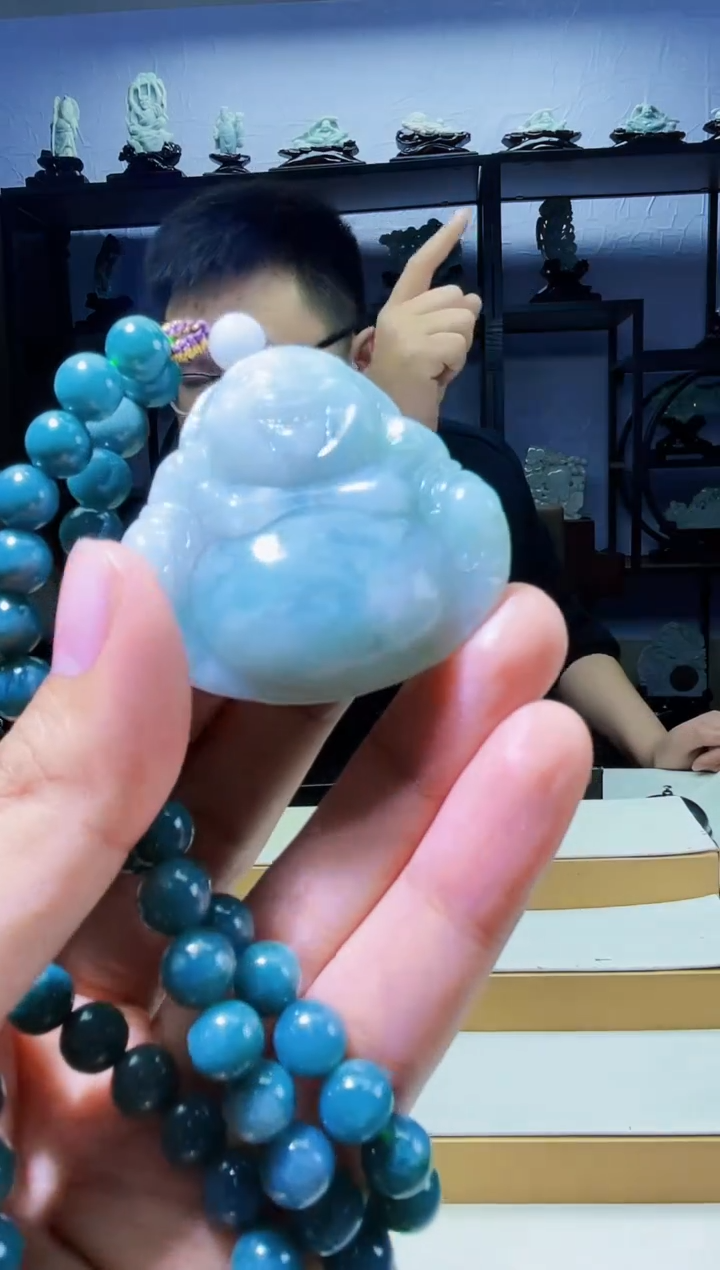 【闪购商品】定制翡翠未镶嵌毛货02150032多样性发其一