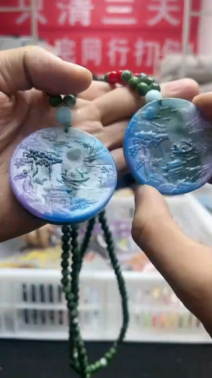 【闪购商品】硅化珊瑚颈饰未镶嵌精美项链74