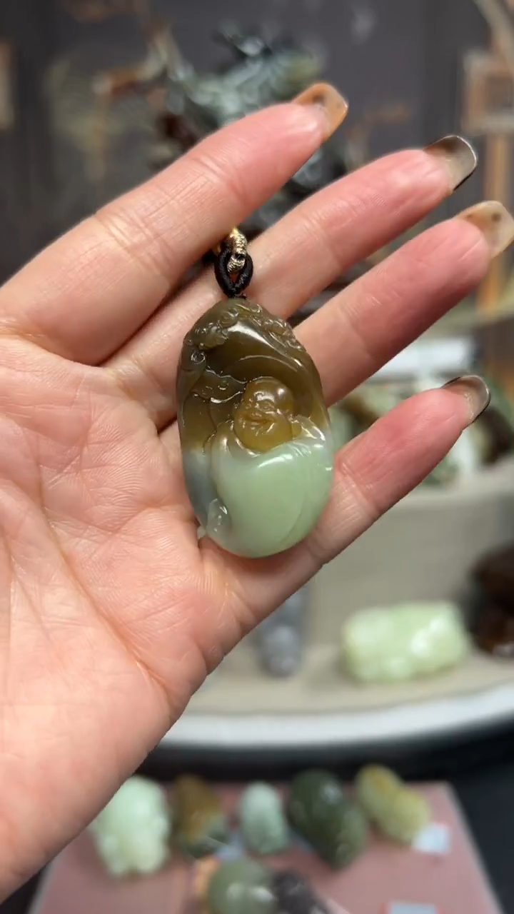 未镶嵌和田玉挂件挂件