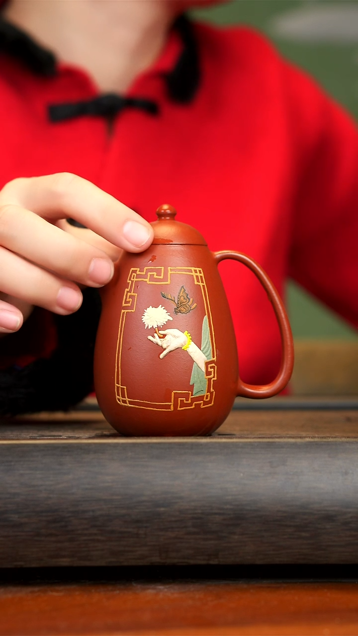【闪购商品】紫砂茶壶150cc大红袍高龙旦
