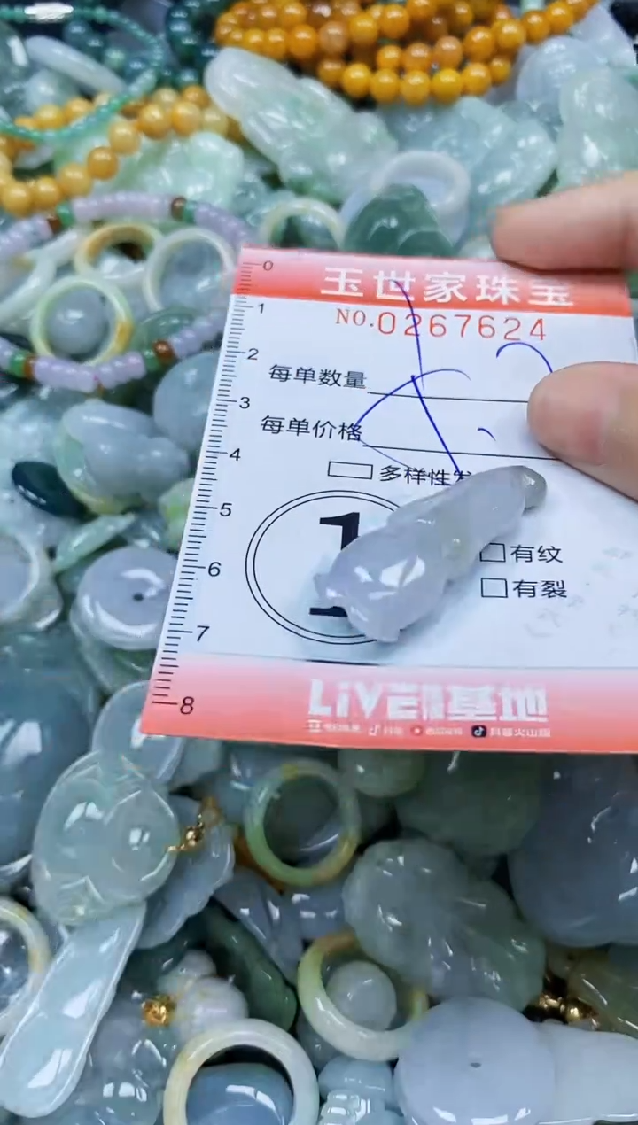 翡翠未镶嵌颈饰闪购0267624