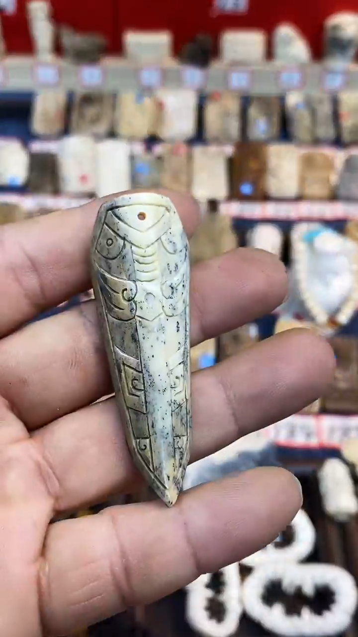 泥塑小把玩件摆件