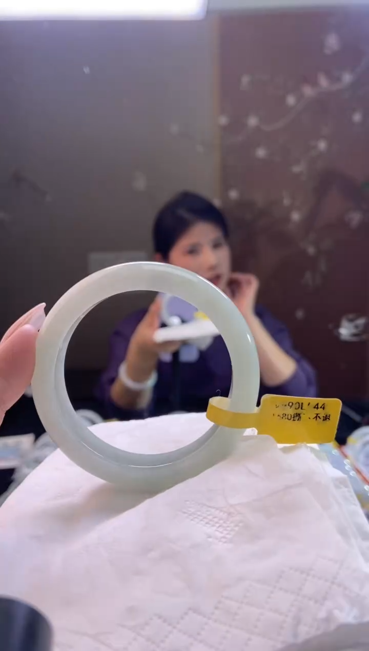 未镶嵌手镯翡翠圈口x54-55