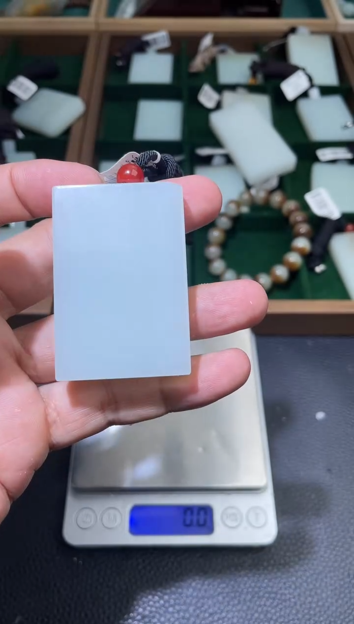 定制和田玉无事牌