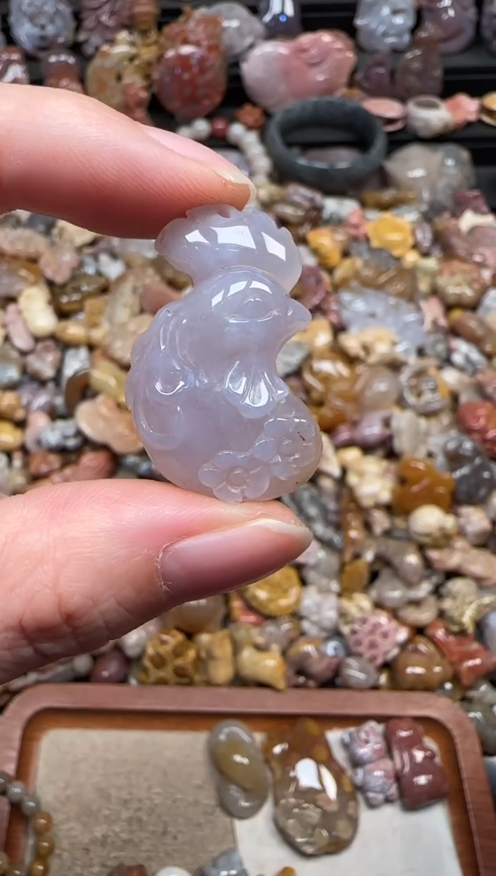 颈饰未镶嵌硅化珊瑚（珊瑚玉）185