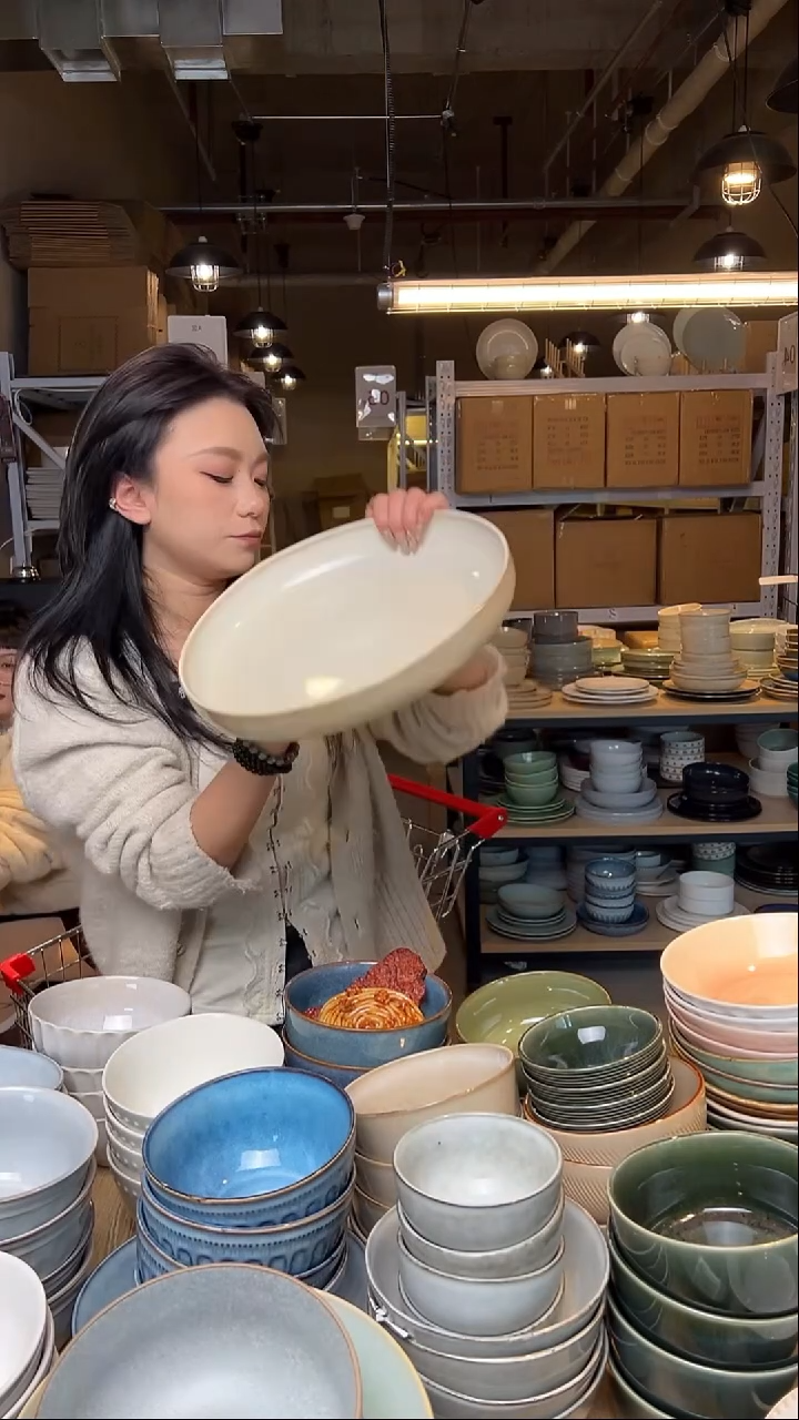 瓷167外贸尾货窑变釉下彩默外微瑕