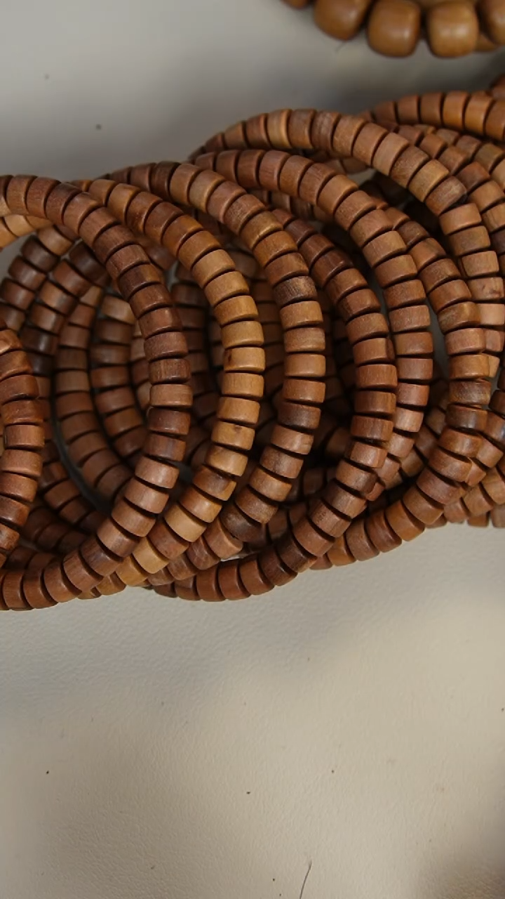 【闪购商品】檀香木手串/手链老山檀香药片4*7单圈多样式发其一