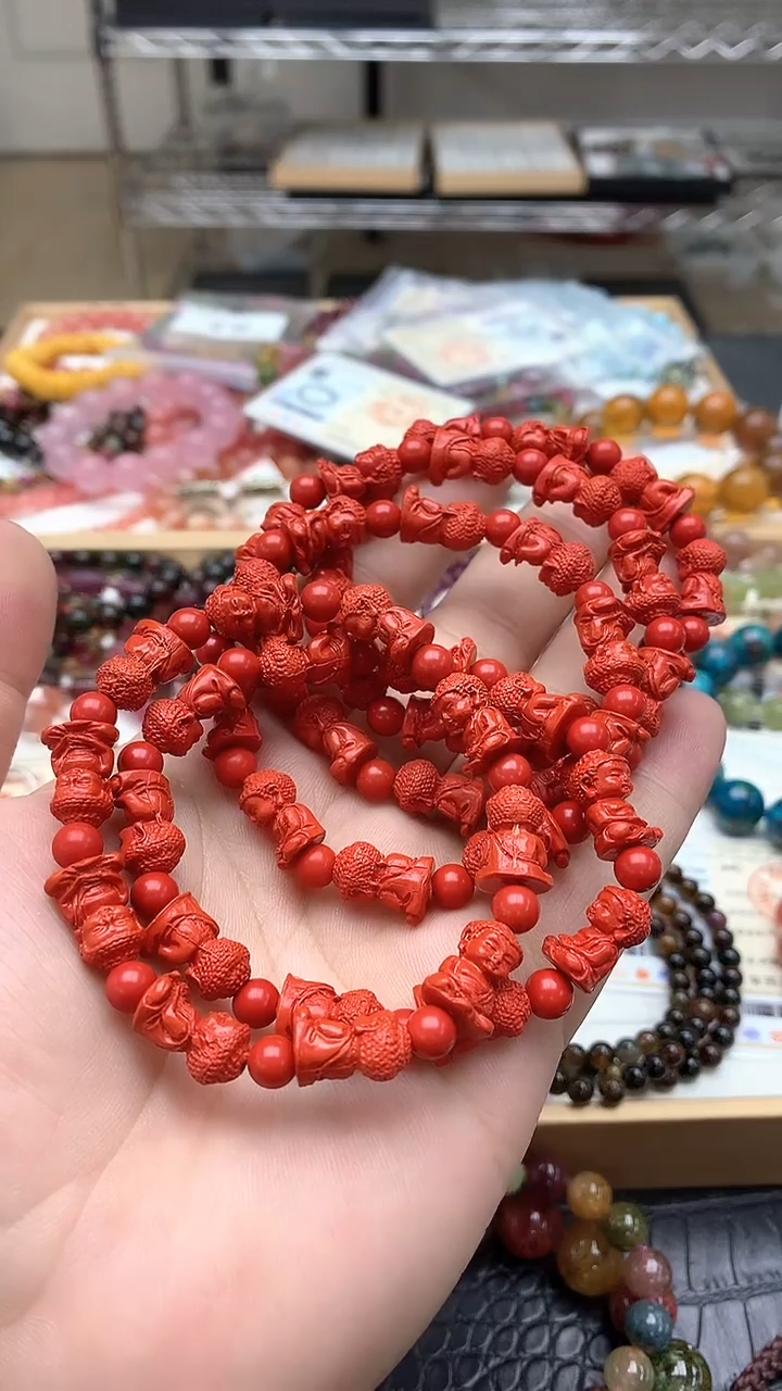【闪购商品】石英质玉手链未镶嵌手链1