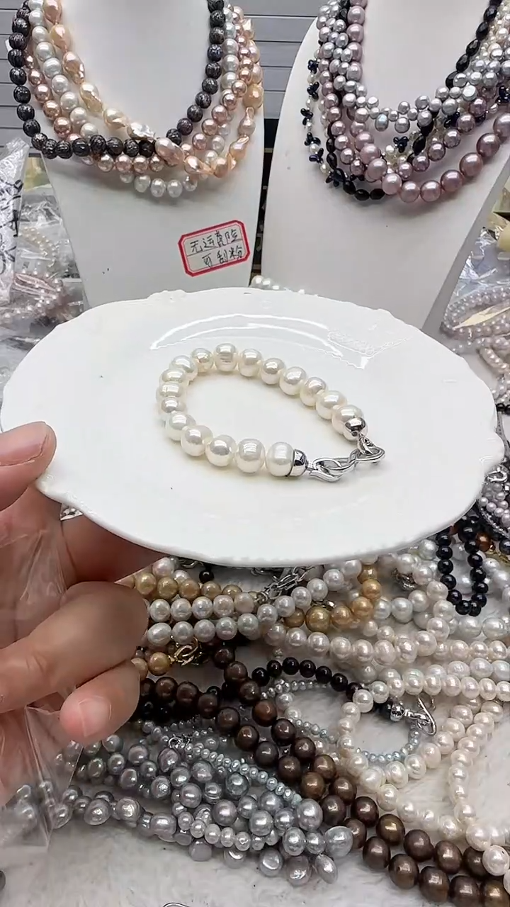 淡水珍珠未镶嵌套链6