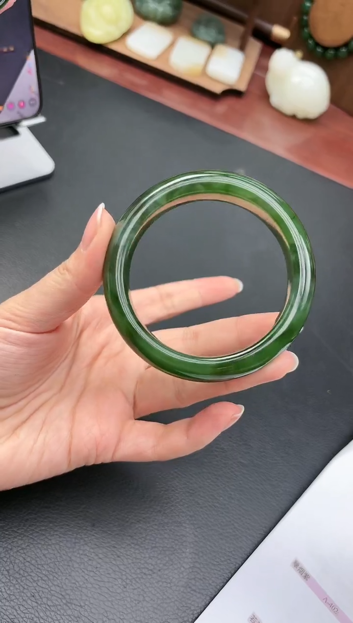 【闪购商品】和田玉手镯未镶嵌A-001手镯