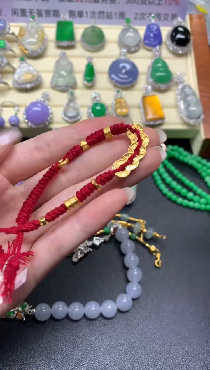 【闪购商品】定制足金手饰手绳|800